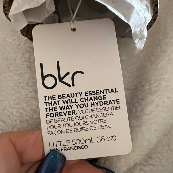 BKR FEMME Pink Water Bottle With Silicone Sleeve - Picture 8 of 12